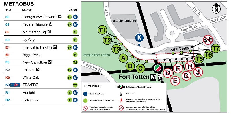 Fort Totten Vinicity Map_Spanish_Phase 2